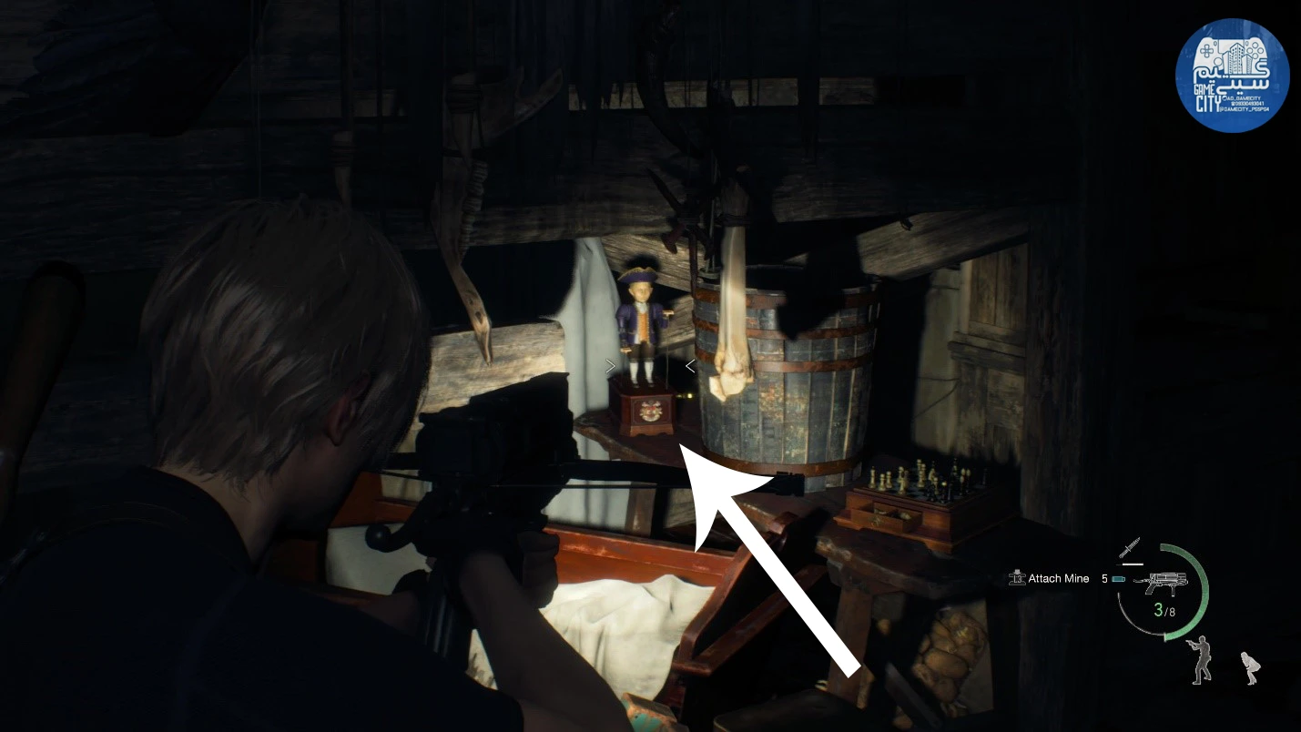 محل Clockwork Castellan پنجم در بازی Resident Evil 4 Remake